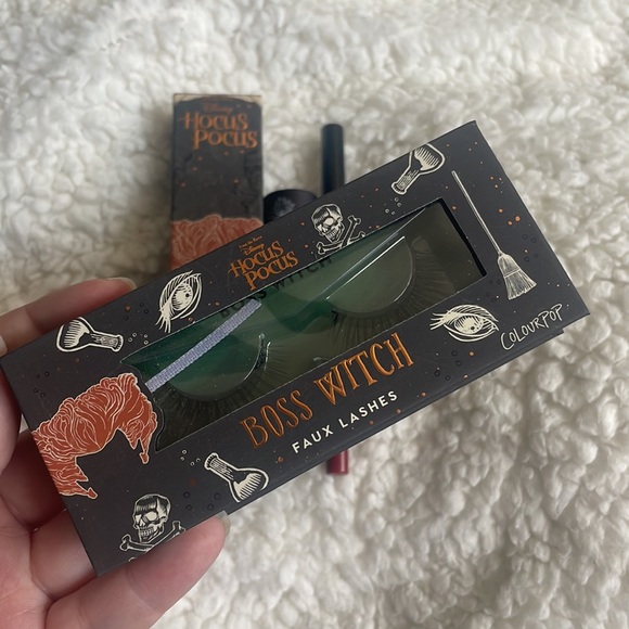 Disney Hocus Pocus x Colourpop Brand New Lip & Fake Lash Bundle - Picture 2 of 7